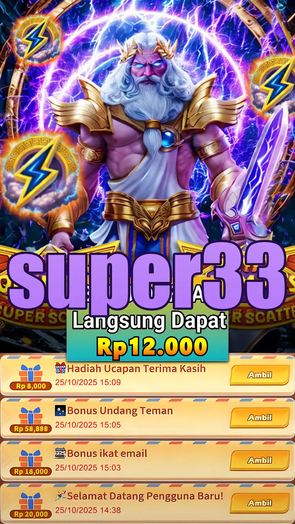 super33 Masuk